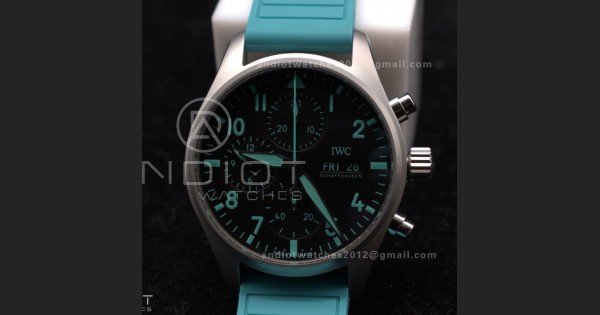 2023 TW Factory Best 1:1 / IWC Chronograph IW388106 Mercedes-AMG Petronas FORMULA ONE TEAM Green