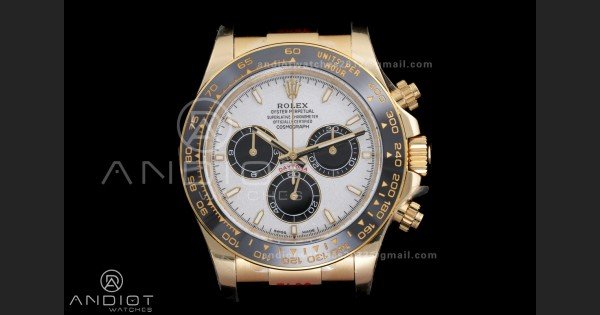 2025 Daytona 126518 YG QF 1:1 Best Edition Meteorite Dial on Oysterflex Strap QF4131 V10 (Gain Weight)