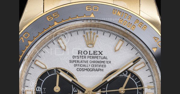 2025 Daytona 126518 YG QF 1:1 Best Edition Meteorite Dial on Oysterflex Strap QF4131 V10 (Gain Weight)