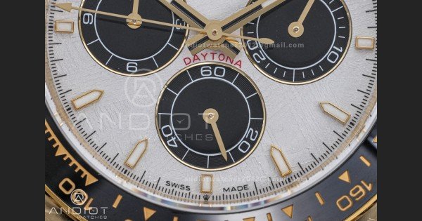 2025 Daytona 126518 YG QF 1:1 Best Edition Meteorite Dial on Oysterflex Strap QF4131 V10 (Gain Weight)