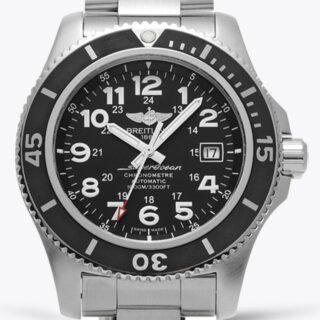 AAA Swiss Breitling Superocean II A17392D7/BD68 Replica Volcano Black Dial 44mm Men's Watch