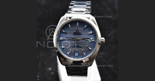 Aqua Terra 41mm VSF 1:1 Best Edition Summer Blue Dial on Stainless Bracelet A8900 Super Clone