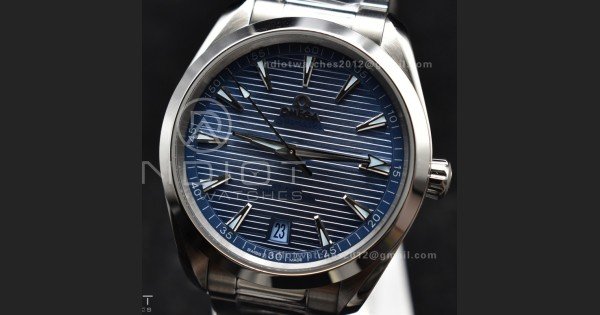Aqua Terra 41mm VSF 1:1 Best Edition Summer Blue Dial on Stainless Bracelet A8900 Super Clone