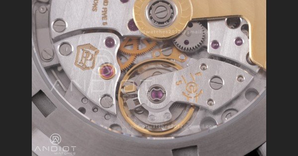 Aquanaut 5167 SS DDF 1:1 Best Edition Gray Dial on Green Rubber Strap DD324 Super Clone