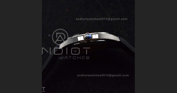 Aquanaut 5167A SS ZF 1:1 Best Edition Black Dial on Black Rubber Strap 324CS V3