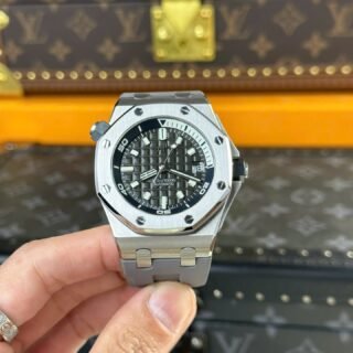 Audemars Piguet Knock Off Watches Royal Oak Offshore 15720 Black Dial APS Factory 42mm - Đồng Hồ Replica 1:1