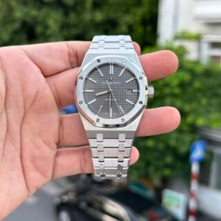 Audemars Piguet Royal Oak 15400ST Replica Watch Grey Dial APS 41mm - Đồng Hồ Replica 1:1