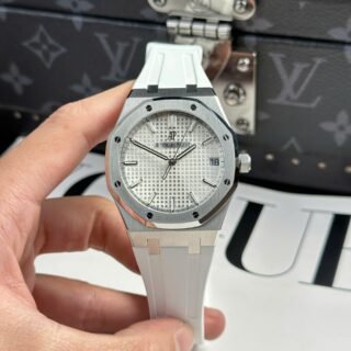 Audemars Piguet Royal Oak 15500 Replica Watch White Dial APS Factory 41mm - Đồng Hồ Replica 1:1