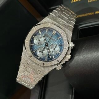 Audemars Piguet Royal Oak 26331BC Replica Watch Frosted-Gold 41mm - Đồng Hồ Replica 1:1