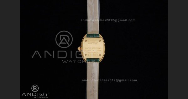 Baignoire Watch YG AF 1:1 Best Edition Green Mop Dial on Green Croco RONDA Quartz