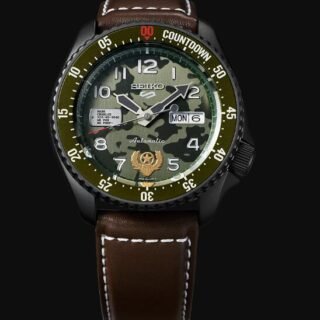 Best Seiko 5 Sports STREET FIGHTER V Limited Edition GUILE model SRPF21K1 Replica Watch