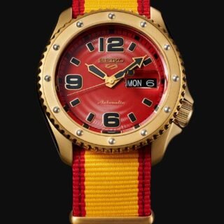 Best Seiko 5 Sports STREET FIGHTER V Limited Edition ZANGIEF model SRPF24K1 Replica Watch