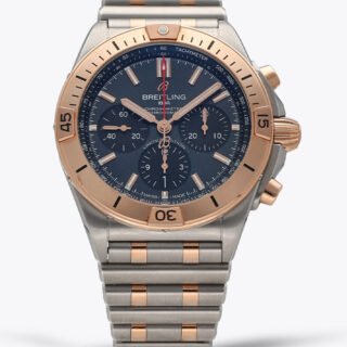 Best Swiss Breitling Chronomat B01 UB0134 Replica – Luxury Men's Watch With Rose Gold Accents