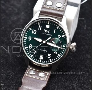Big Pilot Real IW500901 ZF Best Edition on Brown Leather Strap A52110