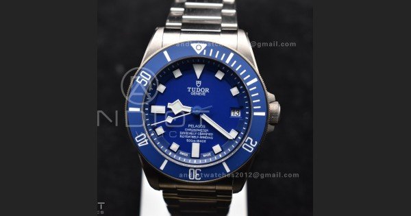 Blue Pelagos ZF 1:1 Best Edition on Titanium Bracelet A2824 V5