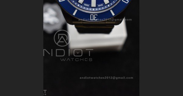 Blue Pelagos ZF 1:1 Best Edition on Titanium Bracelet A2824 V5