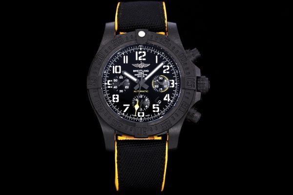 Breitling Avenger Hurricane XB1210E4/BE89/257S Replica 50mm Watch, Swiss Movement, Black Dial, Men's Luxury Sport Timepiece