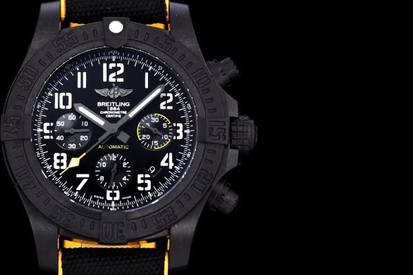 Breitling Avenger Hurricane XB1210E4/BE89/257S Replica 50mm Watch, Swiss Movement, Black Dial, Men's Luxury Sport Timepiece
