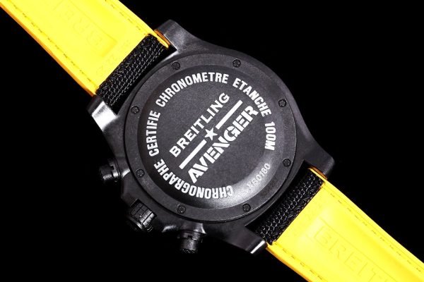 Breitling Avenger Hurricane XB1210E4/BE89/257S Replica 50mm Watch, Swiss Movement, Black Dial, Men's Luxury Sport Timepiece