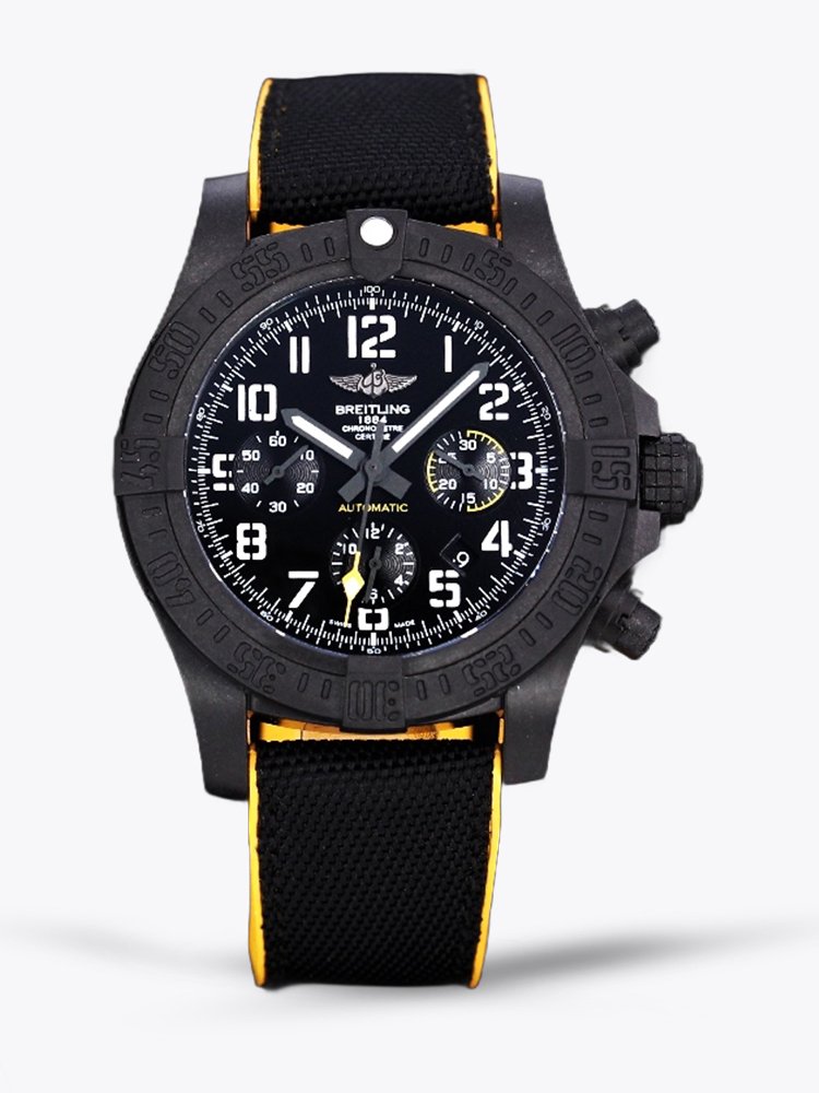 Breitling Avenger Hurricane XB1210E4/BE89/257S Replica 50mm Watch, Swiss Movement, Black Dial, Men's Luxury Sport Timepiece