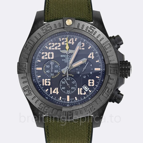 Breitling Avenger Men's 46mm XB12101A.BF46 Quartz Black-tone