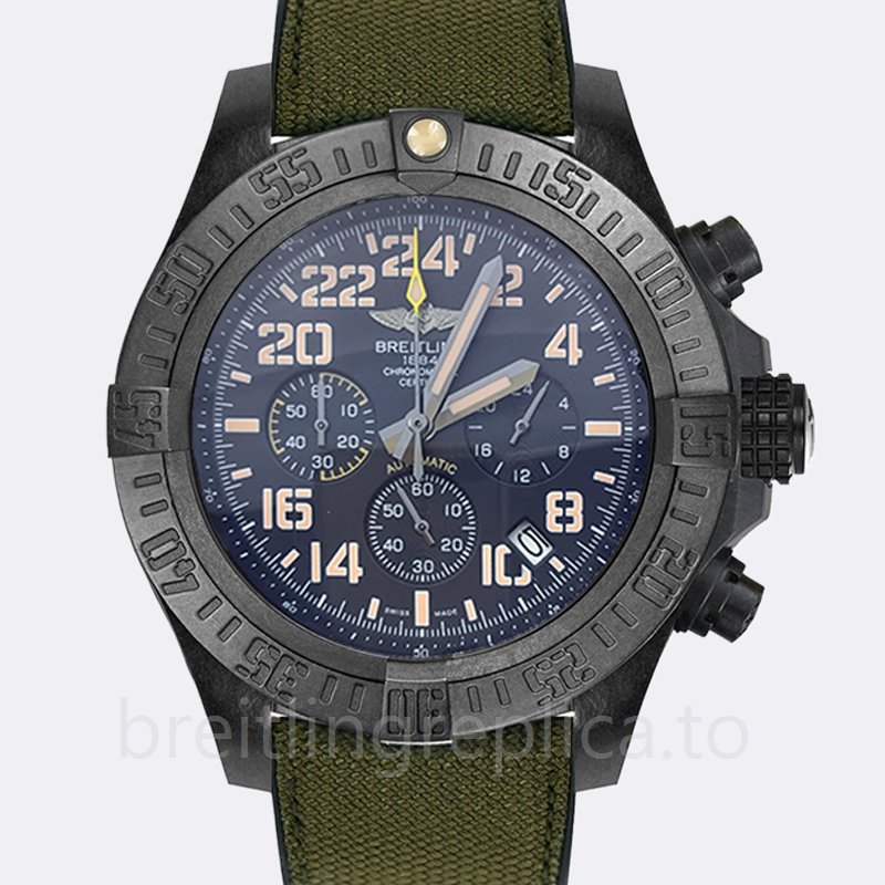 Breitling Avenger Men's 46mm XB12101A.BF46 Quartz Black-tone
