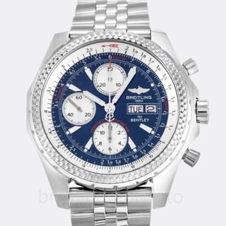 Breitling Bentley Men's 46mm A1336313 Silver-tone Bracelet