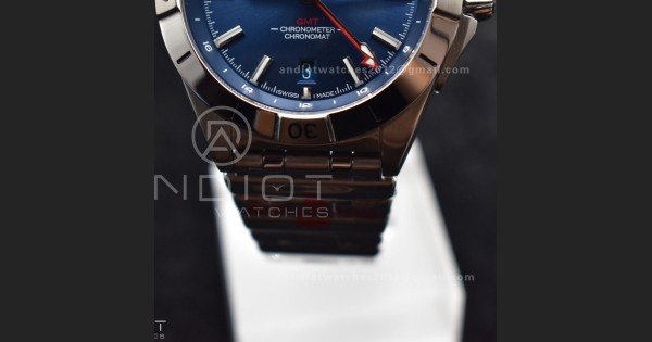 Breitling BLS Factory Chronomat Automatic 1:1 Best Edition GMT 40mm Blue Dial On SS Bracelet A2836