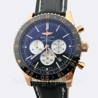 Breitling Chronoliner 46mm Men's RB046116-001 Rose Gold-tone