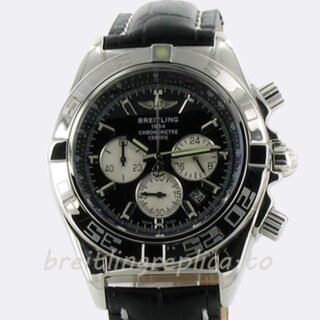 Breitling Chronomat 44 Men's 43mm B01-BL167 Stainless Steel Black Dial