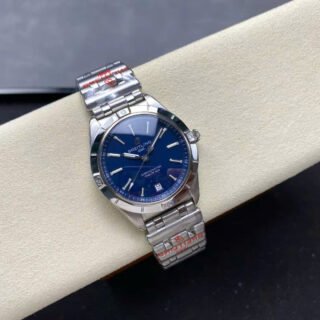 Breitling Chronomat Automatic A10380101C1A1 Replica Watches Blue Dial Metal Wire 36mm - Đồng Hồ Replica 1:1