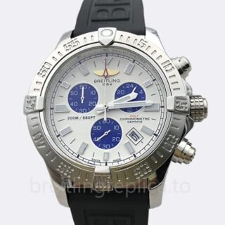 Breitling Colt 46mm A7338811.G790 Men's Silver-tone White Dial