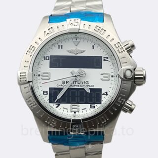 Breitling Exospace ExospaceB55-005 46mm Men's White Dial