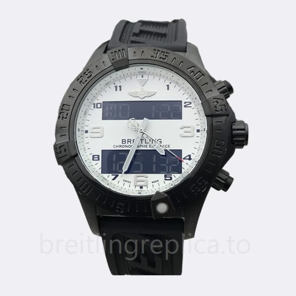 Breitling Exospace Men's 46mm ExospaceB55-003 Quartz White Dial