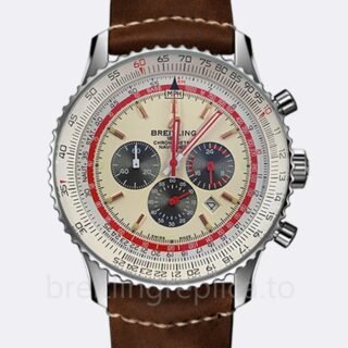 Breitling Navitimer 46mm AB01219A1G1X1 Men's Silver-tone