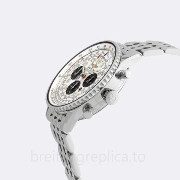 Breitling Navitimer A2332212.G533 46mm Men's White Dial Bracelet