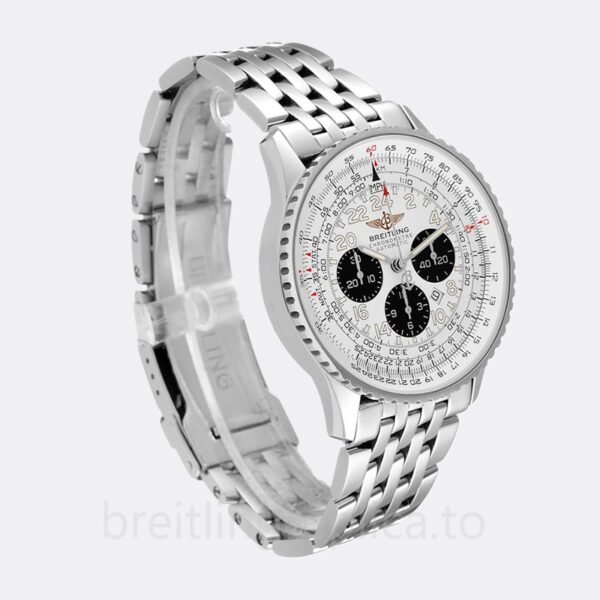 Breitling Navitimer A2332212.G533 46mm Men's White Dial Bracelet