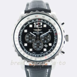 Breitling Navitimer Men's 46mm NavitimerBK010 Stainless Steel Black Dial