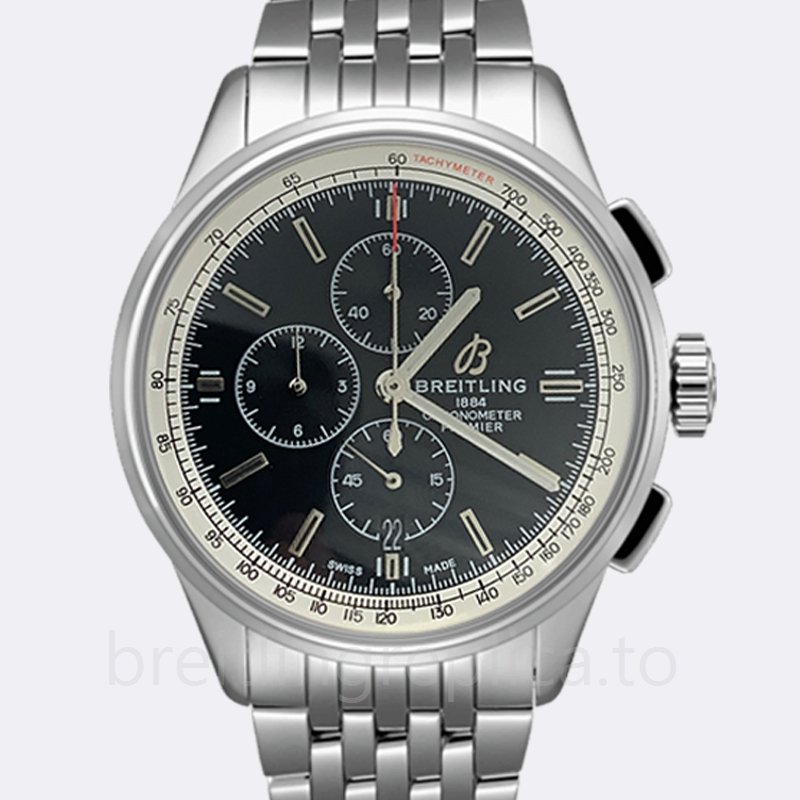Breitling Premier Men's A13315351B1A1 46mm Stainless Steel