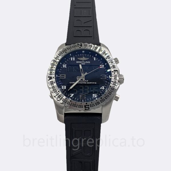 Breitling Professional EB5010221B1W1-001 Men's 46mm Black Dial Silver-tone