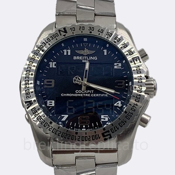 Breitling Professional Men's 46mm EB5010221B1E1 Silver-tone Quartz