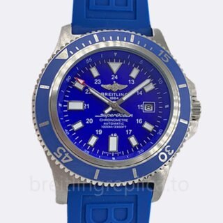 Breitling Superocean 46mm Y1739316 Men's Blue Dial Silver-tone