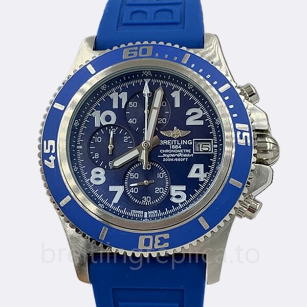 Breitling Superocean A13311 Men's 46mm Quartz Silver-tone