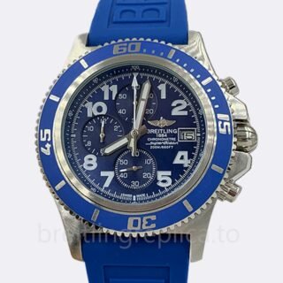 Breitling Superocean A13311 Men's 46mm Quartz Silver-tone