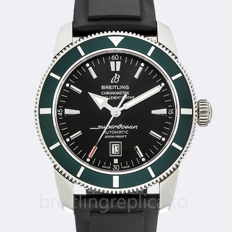 Breitling SuperOcean Heritage 43mm Men's A17320Q5.B868 Black-tone Black Dial