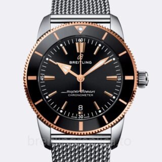 Breitling SuperOcean Heritage Men's 44mm UB2030121B1A1 Watch Black Dial