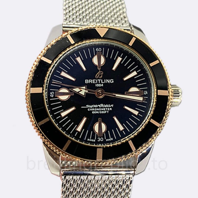 Breitling Superocean Heritage U10370121B1A1 Men's 46mm Silver-tone Stainless Steel