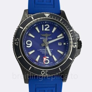 Breitling Superocean M17368D71C1S2 Men's 46mm Blue Dial