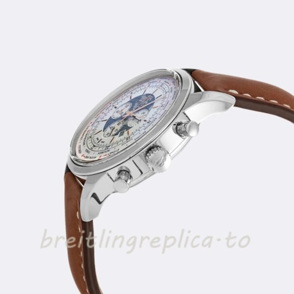 Breitling Transocean Chronograph AB0510U0A732444XA20D.1 46mm Men's Stainless Steel