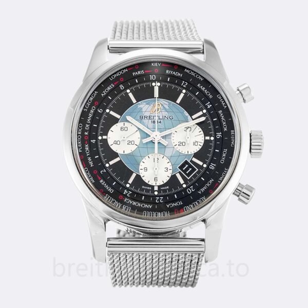 Breitling Transocean Chronograph Men's AB0510U4.BB62 45mm Watch Bracelet